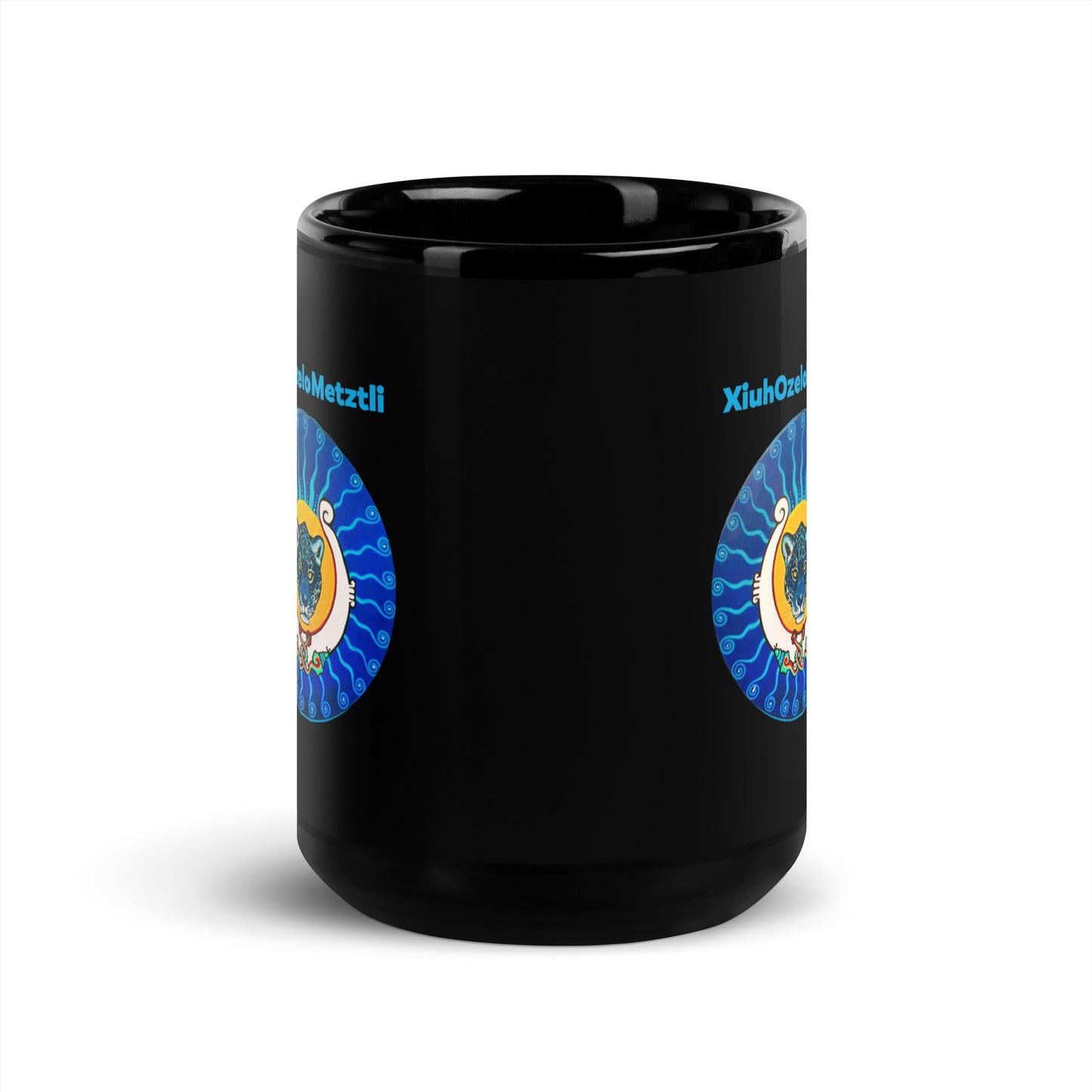 Black XOM Coffee Mug