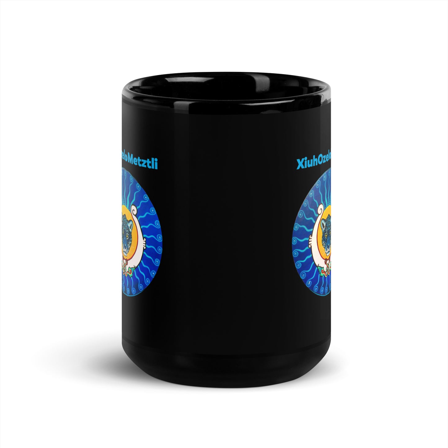 Black XOM Coffee Mug