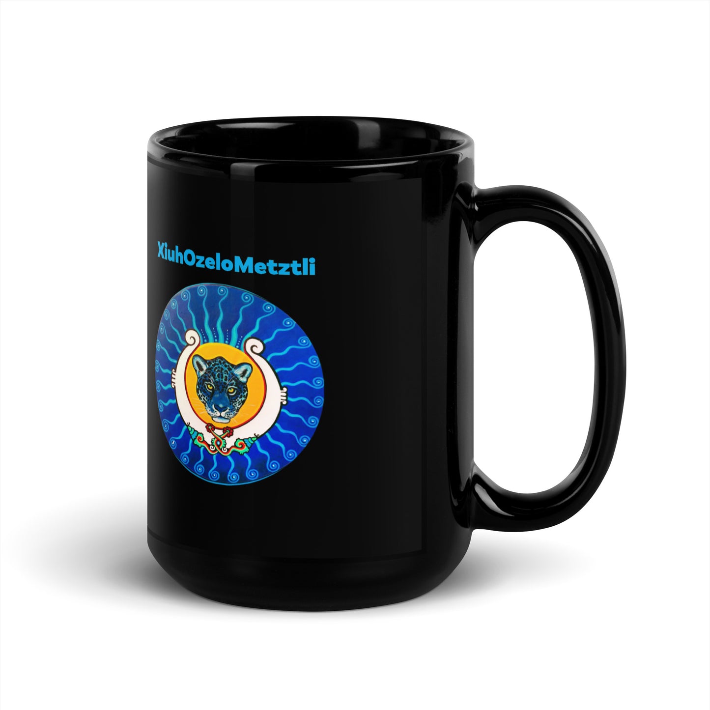 Black XOM Coffee Mug