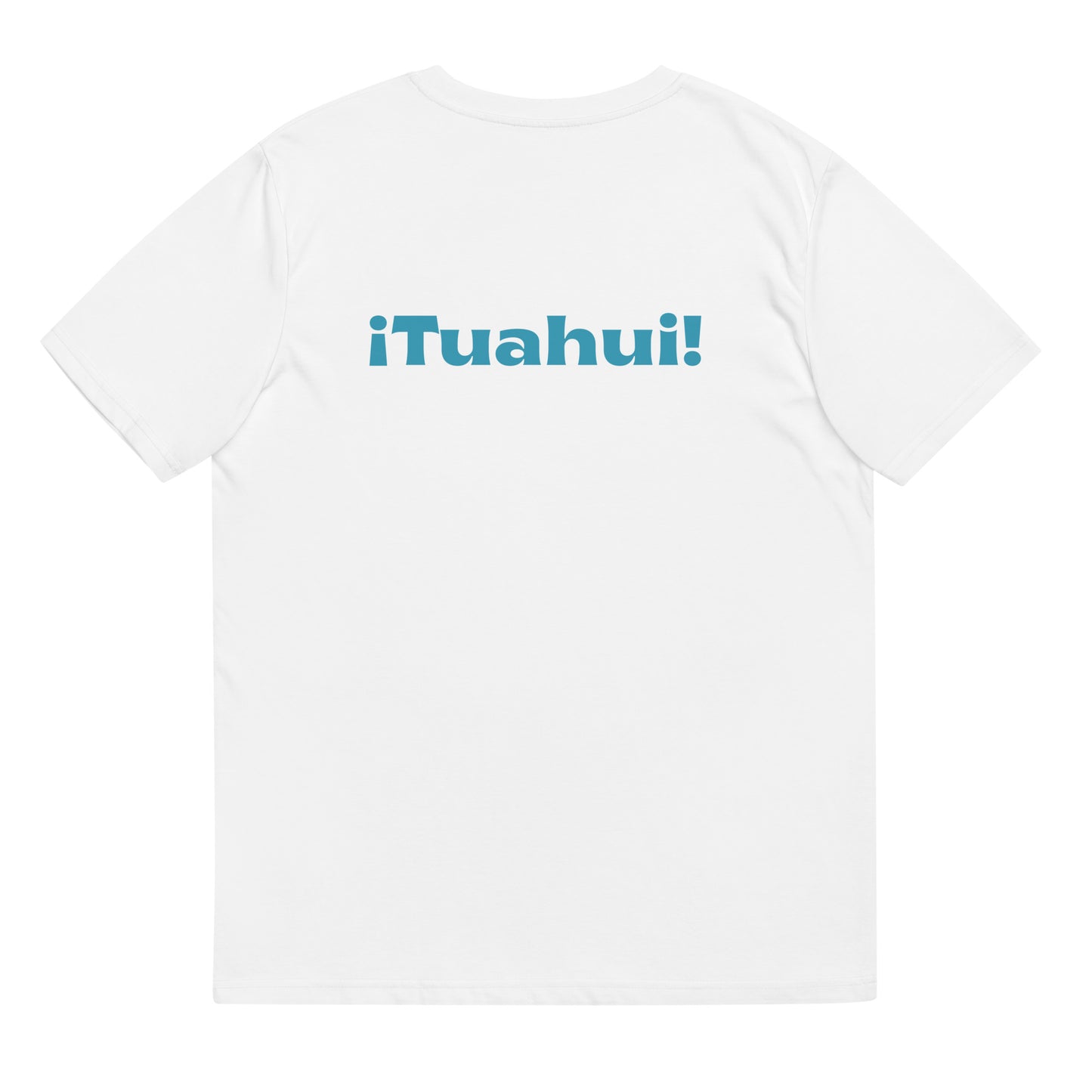 Unisex organic cotton XOM Tiahui back t-shirt